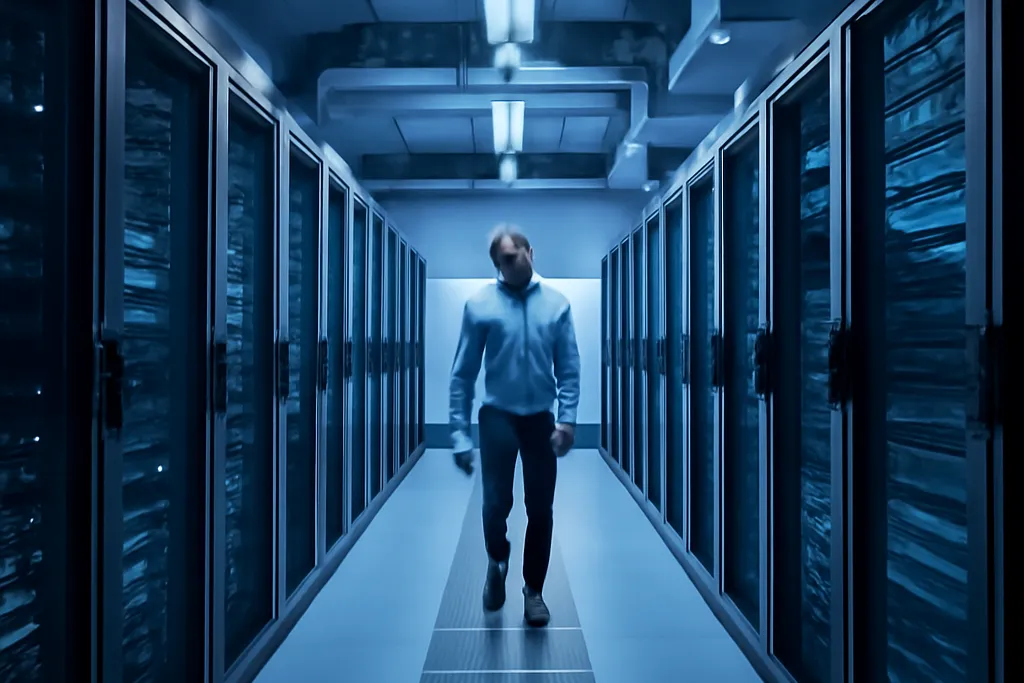 Data center d’entreprise avec systèmes de refroidissement optimisés