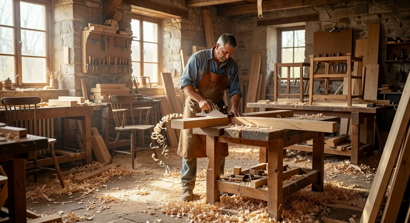 Outils et materiaux d'artisanat traditionnel