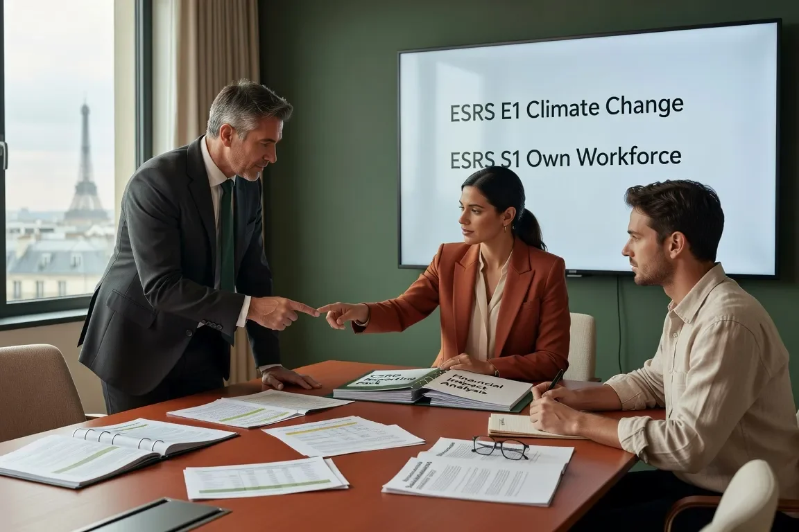 Mise en conformité CSRD en entreprise