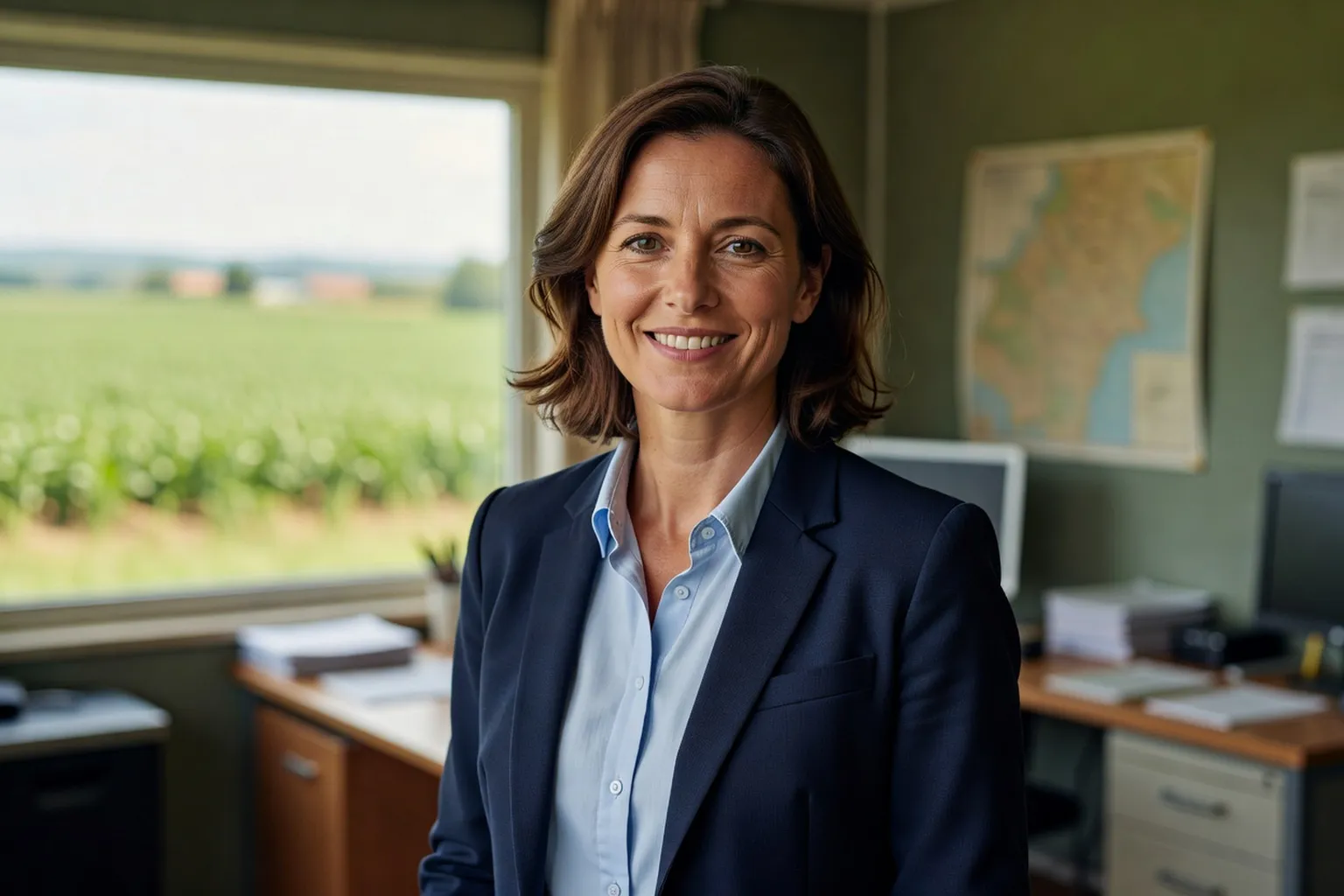 Portrait professionnel de Nathalie Léger, chargée de mission emploi agricole durable