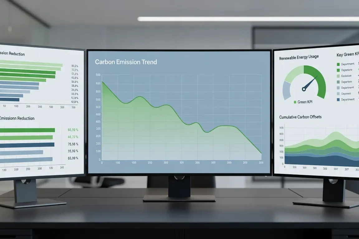 Reporting carbone entreprise 2026 — tableau de bord émissions CO2
